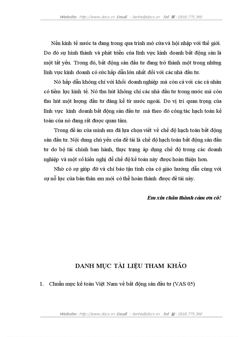 image for page Bàn về chế độ hạch toán bất động sản đầu tư