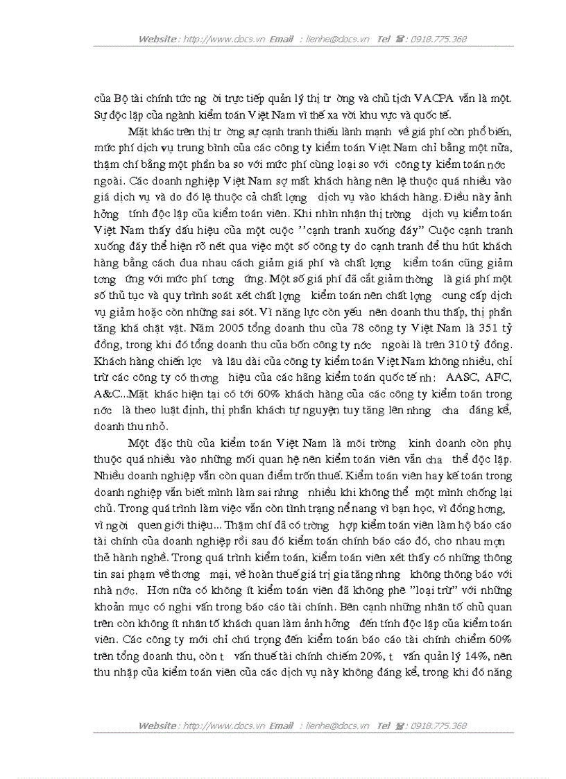 image for page Kiểm toán viên và tính độc lập của kiểm toán viên