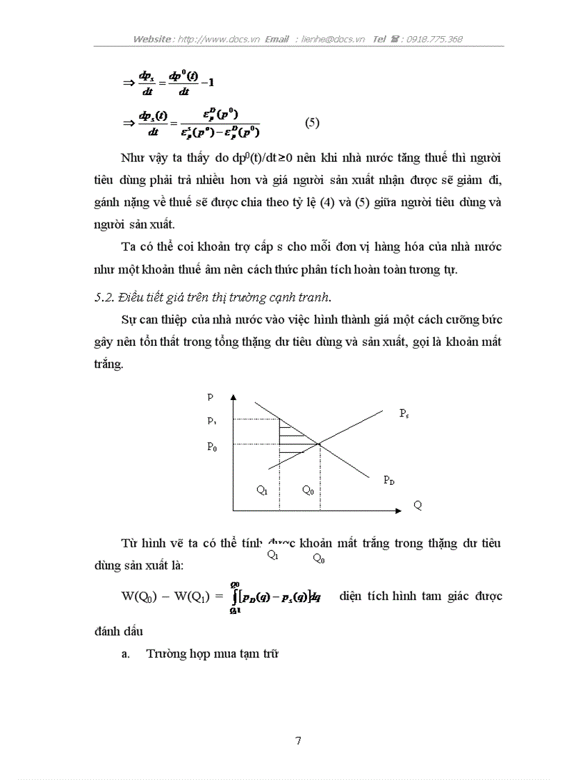 image for page Mô hình cân bằng và ứng dụng trong phân tích chính sách