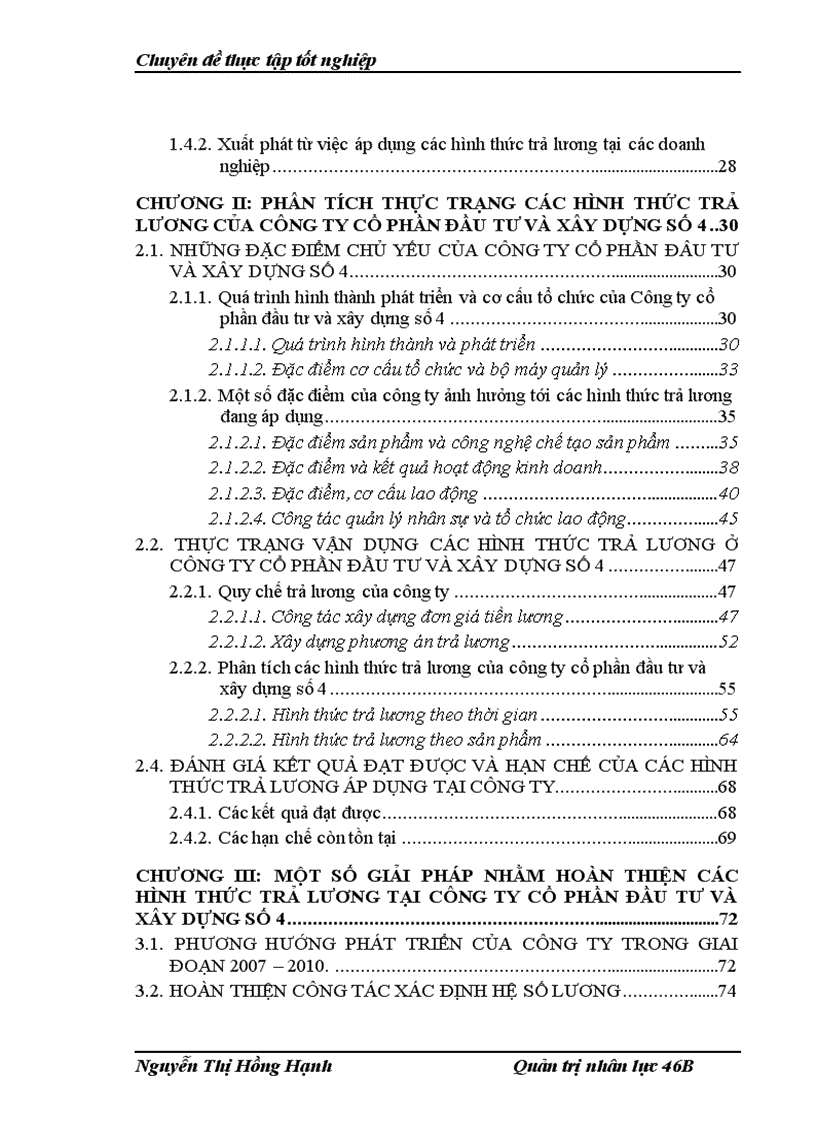 image for page Hoàn thiện các hình thức trả lương tại Công ty Cổ phần Đầu tư và Xây dựng số 4