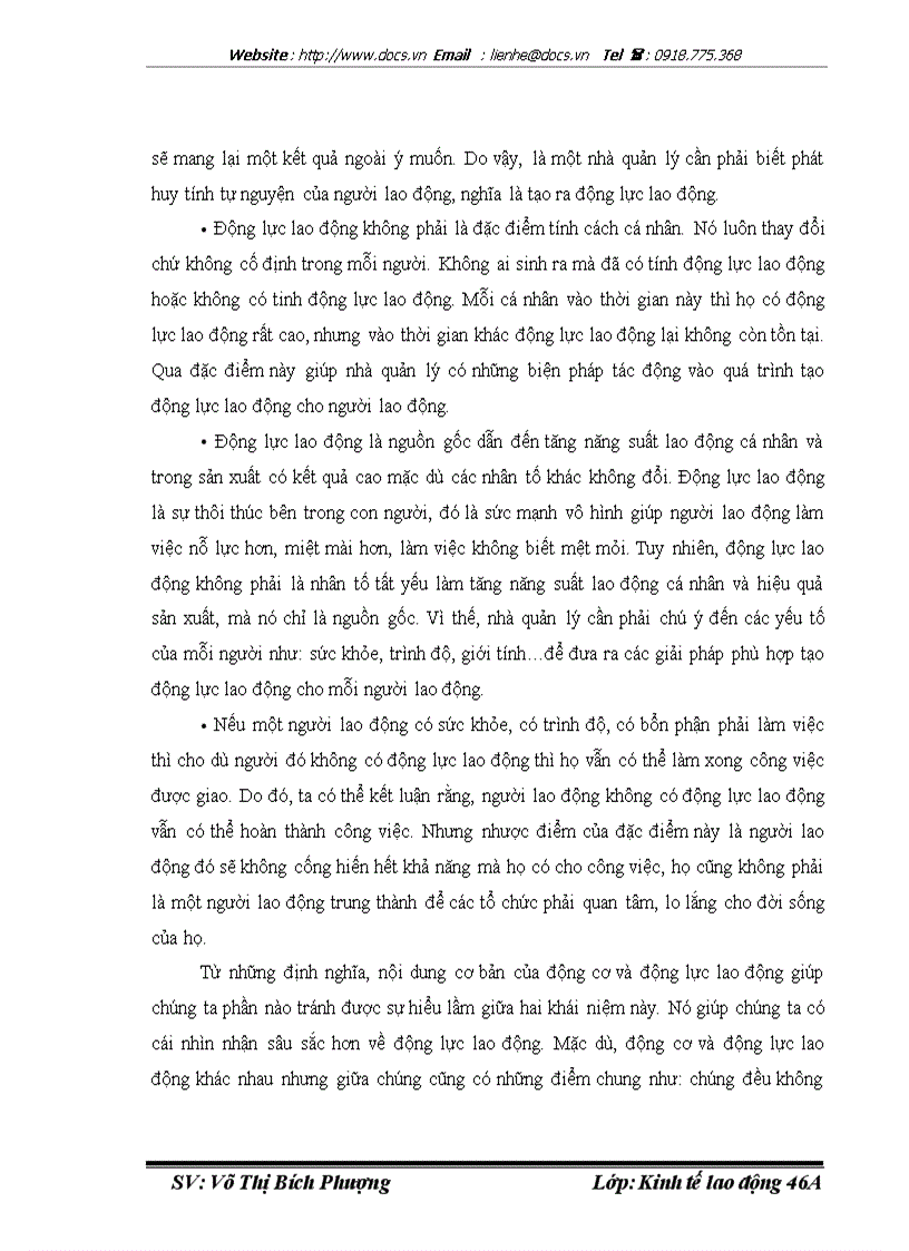 image for page Hoàn thiện công tác tạo động lực cho người lao động tại công ty TNHH Thương Mại Đồng Lực