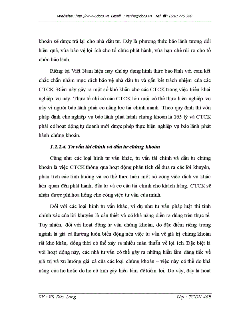 image for page Nâng cao hiệu quả hoạt động tư vấn của Công ty Cổ phần chứng khoán Bảo Việt BVSC