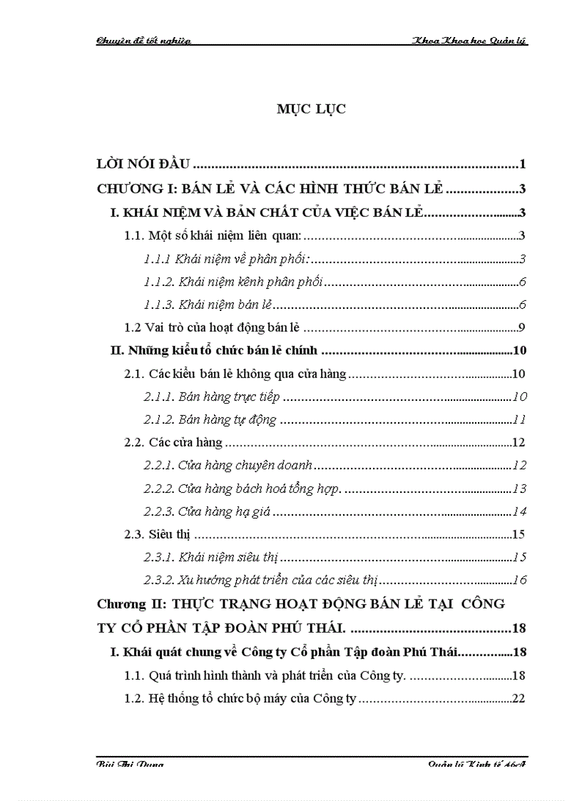 image for page Một số biện pháp nâng cao hiệu quả hoạt động bán lẻ tại Công ty Cổ phần Tập đoàn Phú Thái
