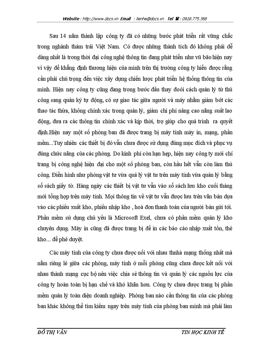 image for page Xây dựng phần mềm quản lý kho hang cho công ty TNHH Quốc Minh