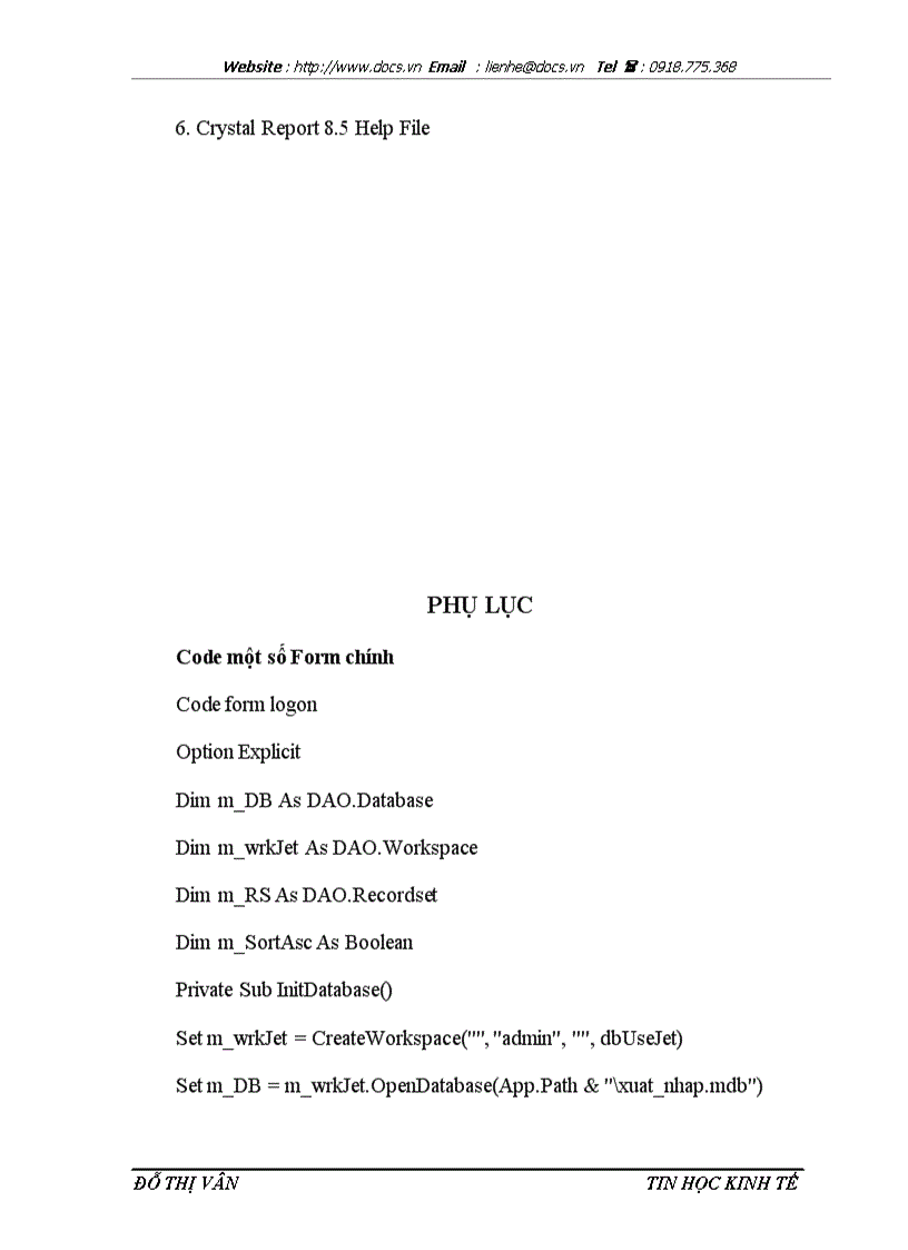 image for page Xây dựng phần mềm quản lý kho hang cho công ty TNHH Quốc Minh