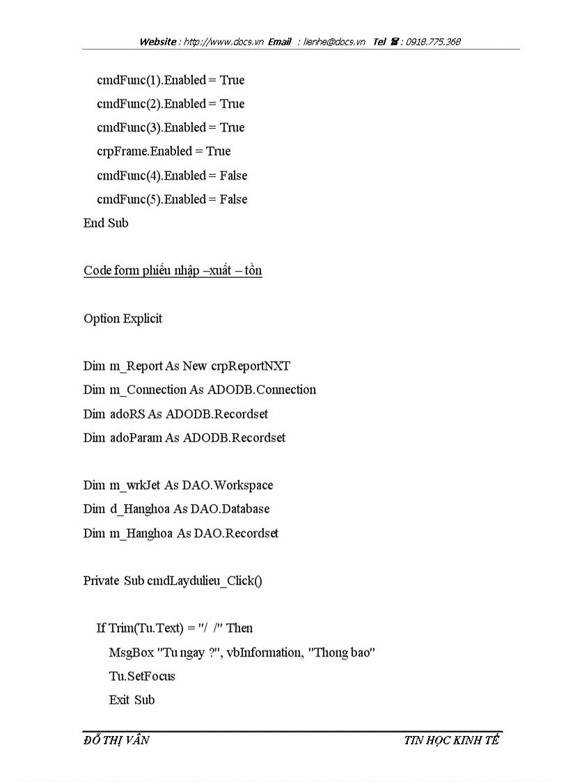 image for page Xây dựng phần mềm quản lý kho hang cho công ty TNHH Quốc Minh