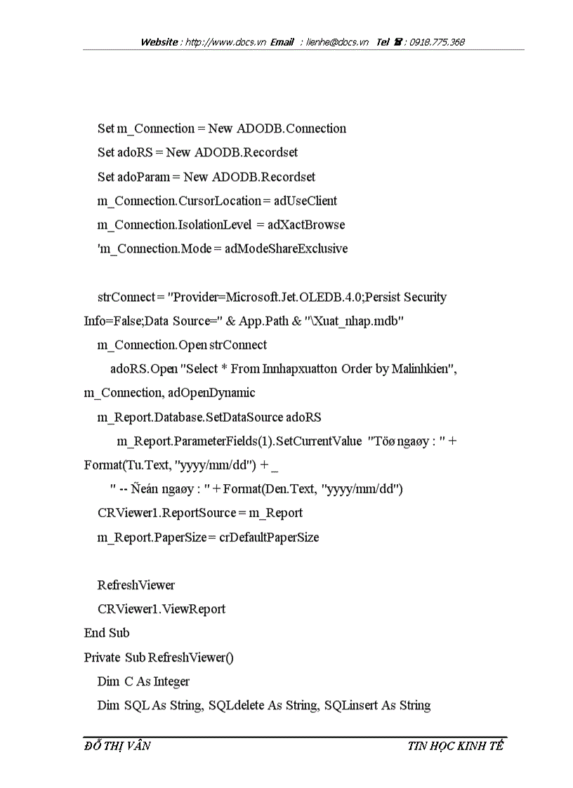 image for page Xây dựng phần mềm quản lý kho hang cho công ty TNHH Quốc Minh
