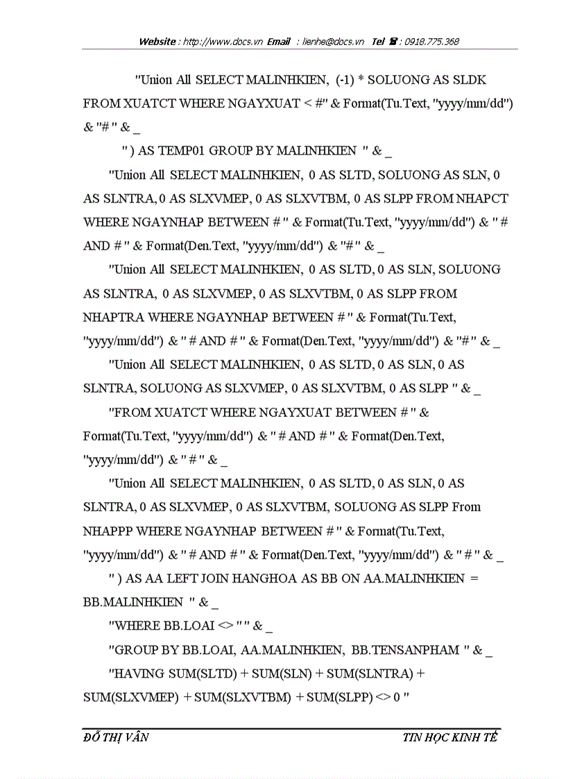 image for page Xây dựng phần mềm quản lý kho hang cho công ty TNHH Quốc Minh