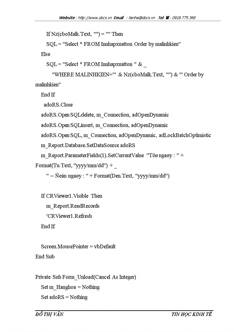 image for page Xây dựng phần mềm quản lý kho hang cho công ty TNHH Quốc Minh