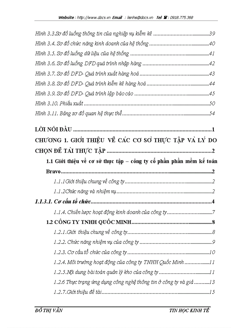 image for page Xây dựng phần mềm quản lý kho hang cho công ty TNHH Quốc Minh