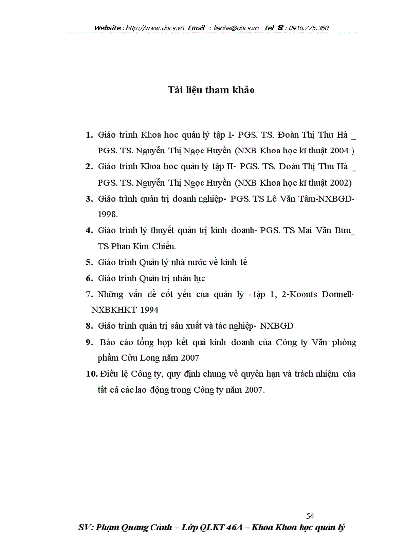 image for page Phương hướng hoàn thiện và đổi mới cơ cấu tổ chức bộ máy quản lý tại Công ty Văn phòng phẩm Cửu Long