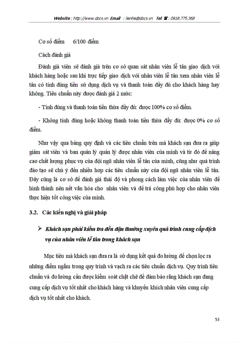 image for page Một số giải pháp nâng cao chất lượng dịch vụ của bộ phận lễ tân trong khách sạn Sài Gòn Kim Liên Resort