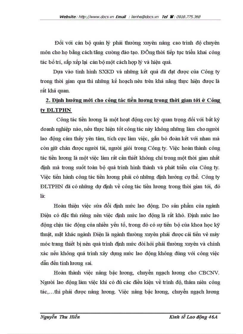 image for page Hoàn thiện công tác tiền lương tại Công ty Điện lực Thành phố Hà Nội