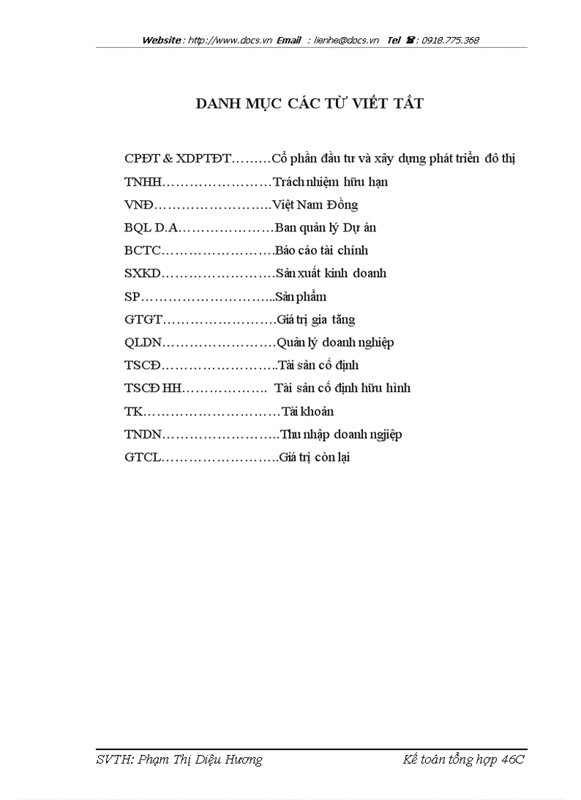 image for page Hạch toán TSCĐ HH với việc quản lý và nâng cao hiệu quả sử dụng TSCĐ HH tại công ty CPĐT XDPT Đô thị Lilama