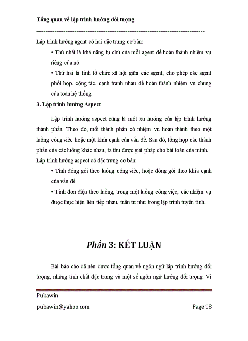 image for page Tổng quan về lập trình hướng đối tượng