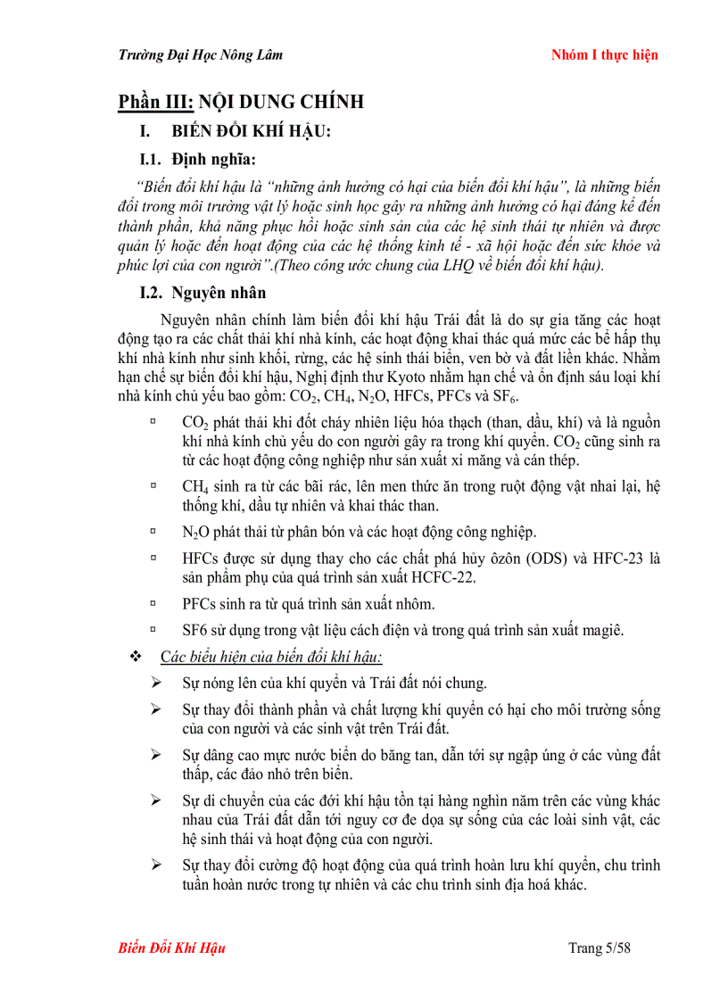 image for page Biến đổi khí hậu ảnh hưởng của biến đổi khí hậu