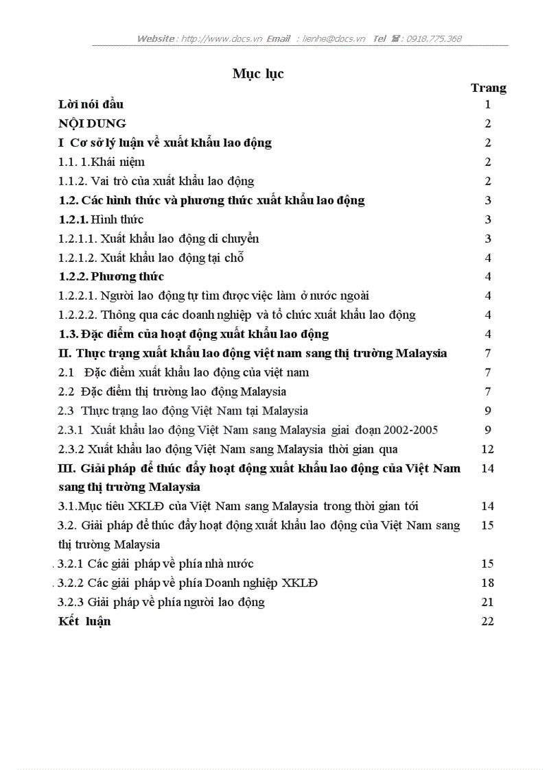 image for page Xuất khẩu lao động của Việt Nam sang malaysia thực trạng và giải pháp thúc đẩy