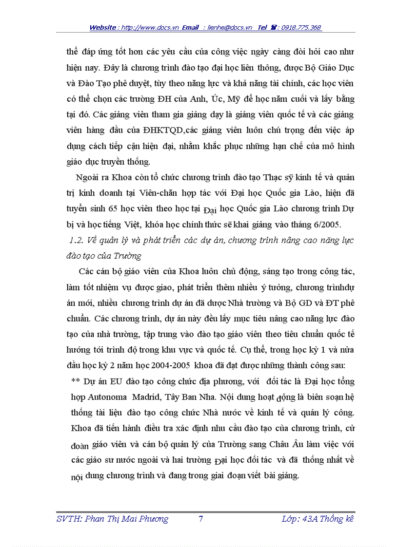 image for page Đặc điểm tình hình hoạt động của Khoa Quản Lý Đào Tạo Quốc Tế