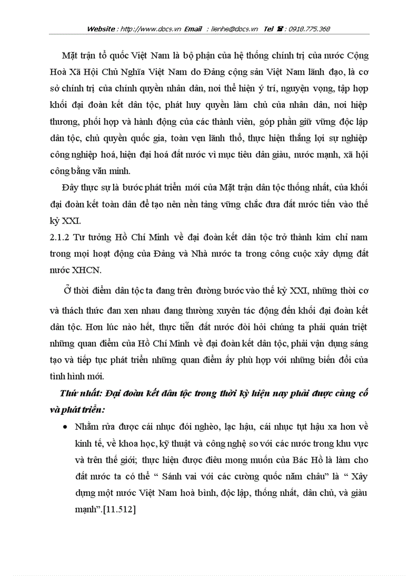 image for page Tư tưởng đại đoàn kết dân tộc của hồ chí minh sự vận dụng phát triển của đảng và nhà nước ta trong giai đoạn hiện nay