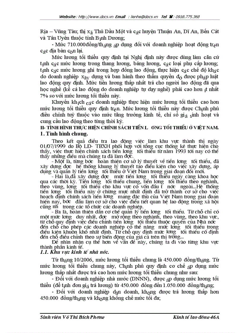 image for page Tiền lương tối thiểu trong nền kinh tế quốc dân và ảnh hưởng của nó đến cung cầu lao động trong thị trường lao động Việt Nam