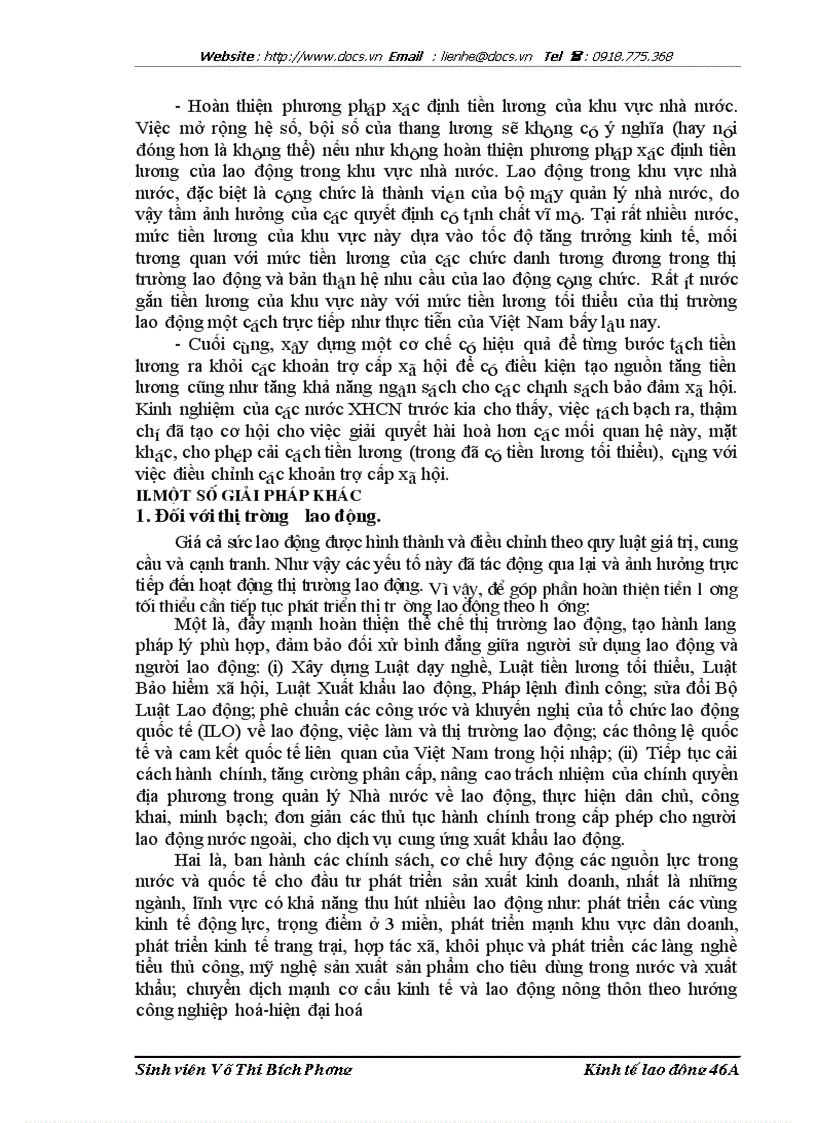 image for page Tiền lương tối thiểu trong nền kinh tế quốc dân và ảnh hưởng của nó đến cung cầu lao động trong thị trường lao động Việt Nam