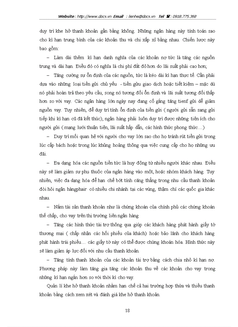 image for page Rủi ro thanh khoản trong các ngân hàng thương mại Việt Nam