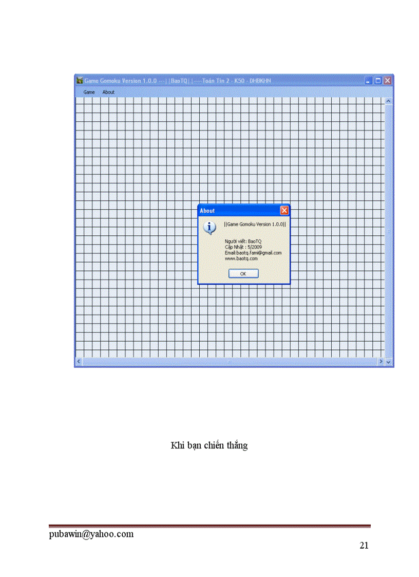 image for page Thuật toán Min Max Alpha Beta và ứng dụng trong trò chơi cờ Caro