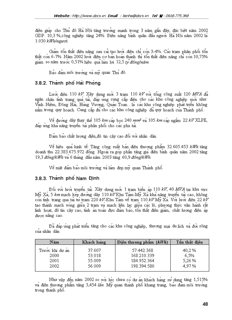 image for page Dư a n công tri nh ca i ta o va pha t triê n lươ i điê n phân phô i cu a 3 tha nh phô Ha Nô i Ha i Pho ng Nam Đi nh