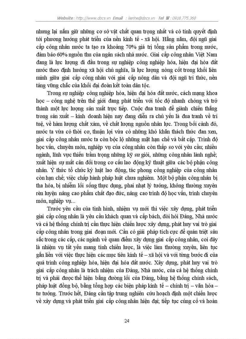 image for page Giai cấp công nhân Việt Nam