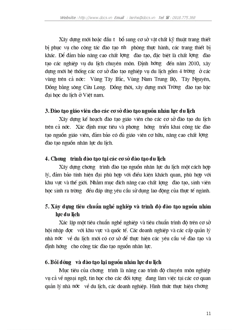 image for page Đào tạo nghề du lịch trong quá trình hội nhập