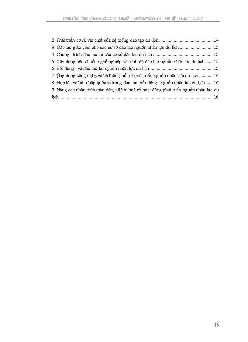 image for page Đào tạo nghề du lịch trong quá trình hội nhập