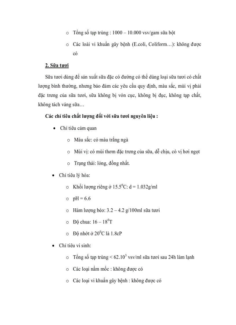 image for page Quy trình công nghệ sản xuất sữa đặc có đường và sữa chua