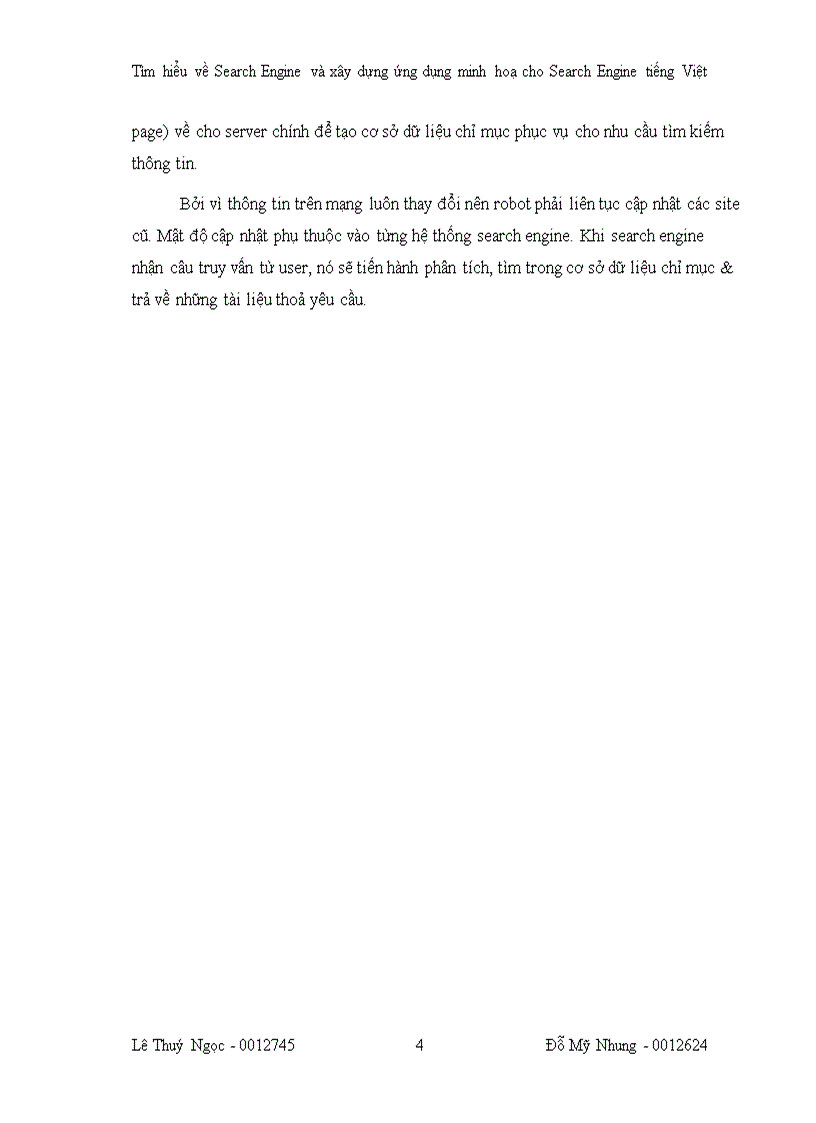 image for page Về hệ thống search engine và ứng dụng hệ thống search engine tiếng việt