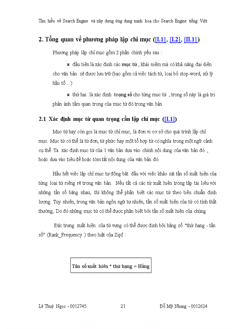 image for page Về hệ thống search engine và ứng dụng hệ thống search engine tiếng việt