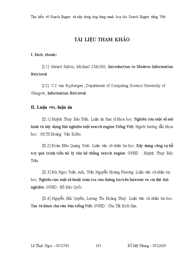 image for page Về hệ thống search engine và ứng dụng hệ thống search engine tiếng việt