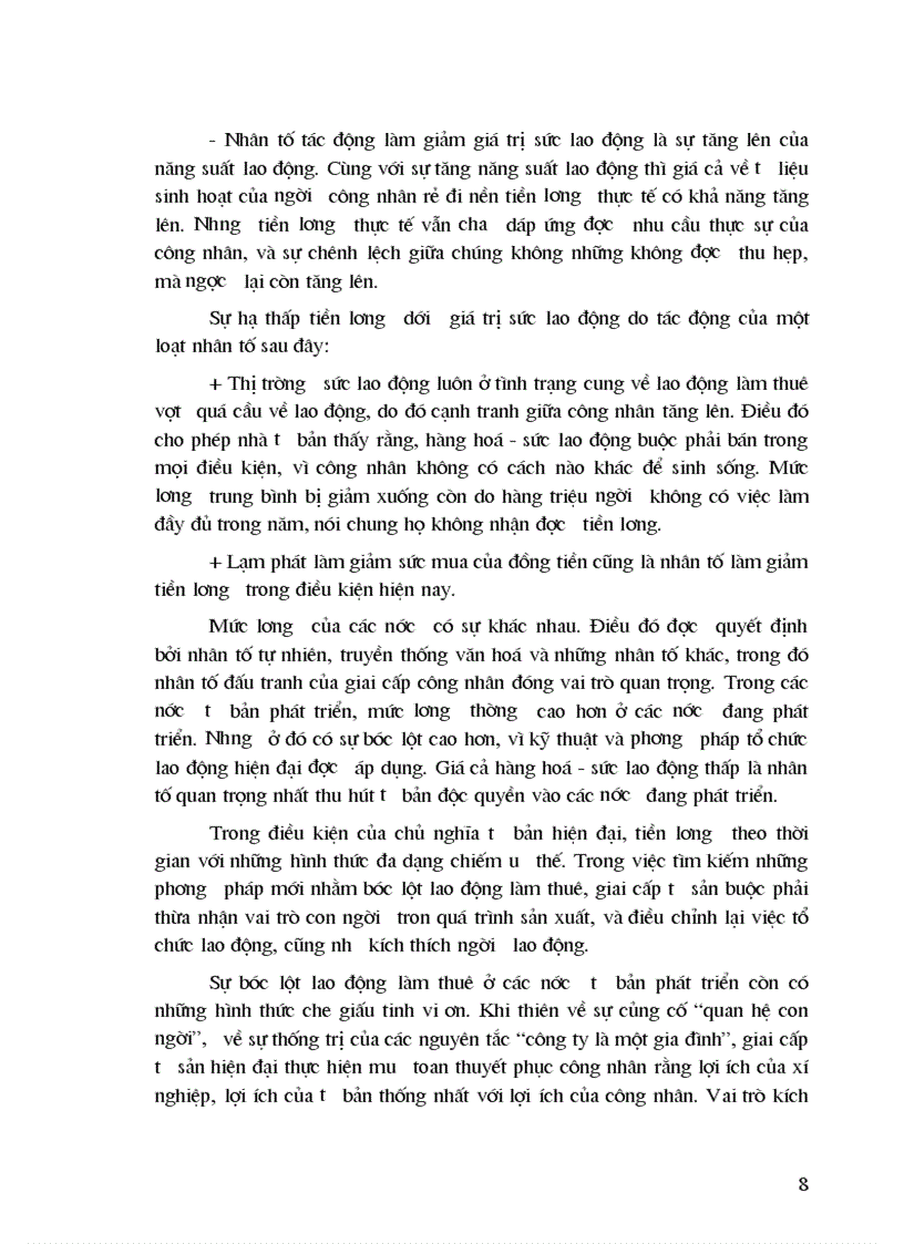 image for page Lý luận tiền lương của c mác trong chủ nghĩa tư bản của mác