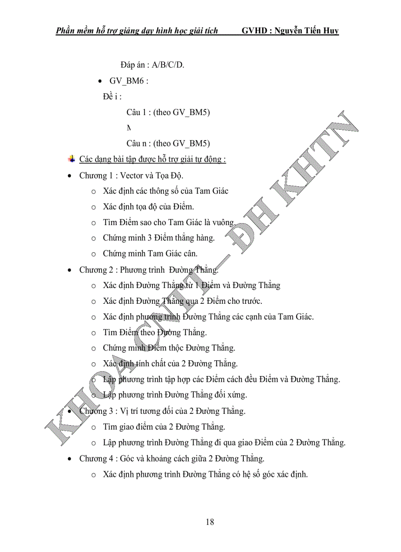 image for page Phần mềm hỗ trợ giảng dạy hình học giải tích