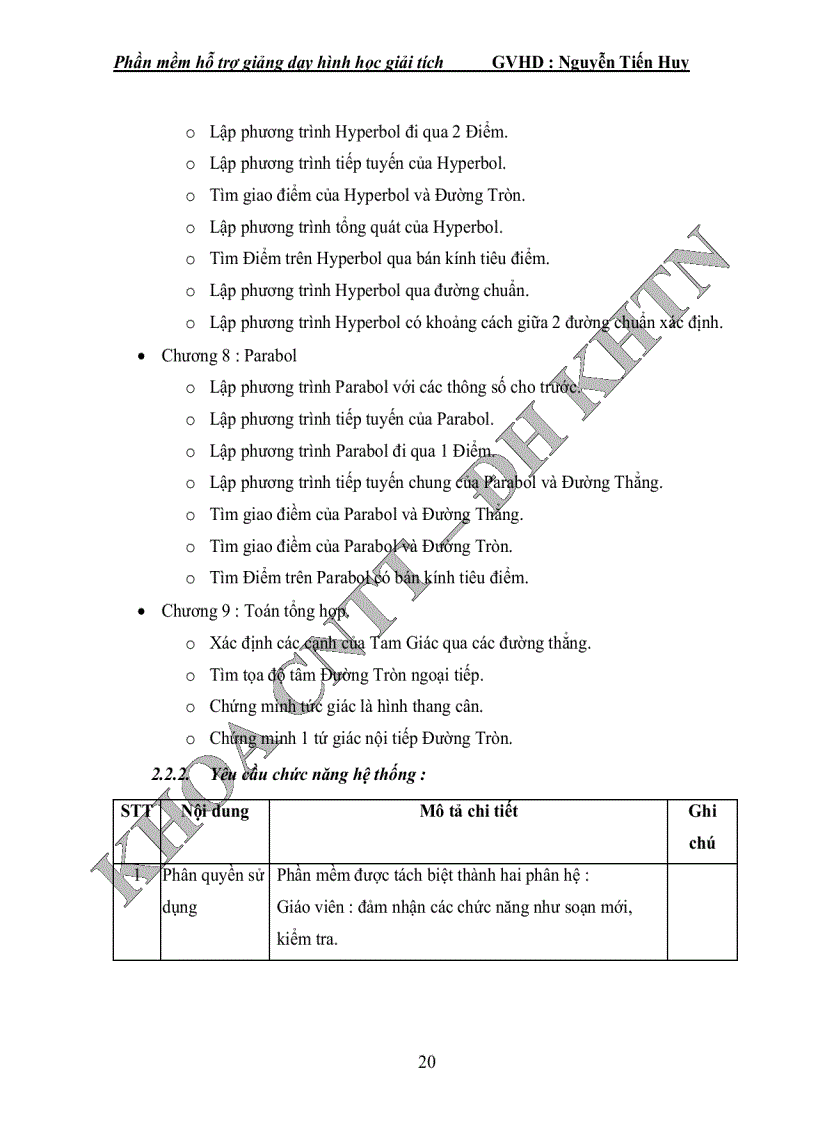 image for page Phần mềm hỗ trợ giảng dạy hình học giải tích