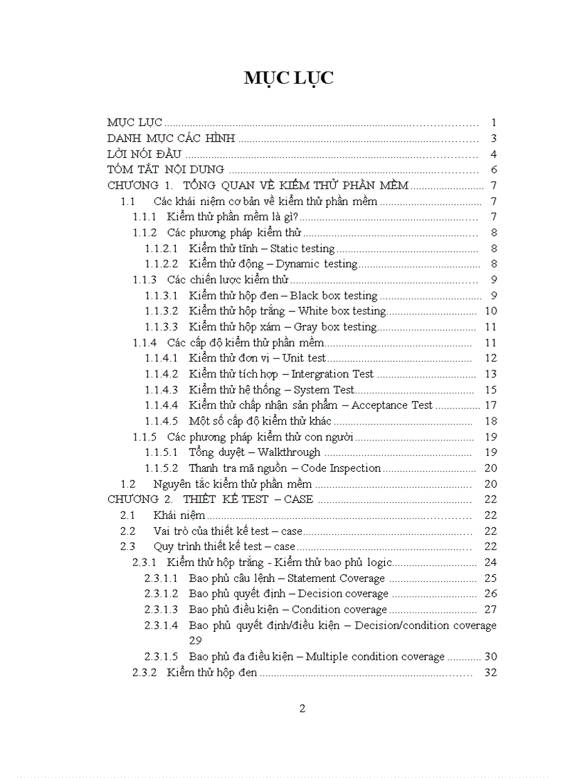 image for page Thiết kế test case trong kiểm thử phần mềm