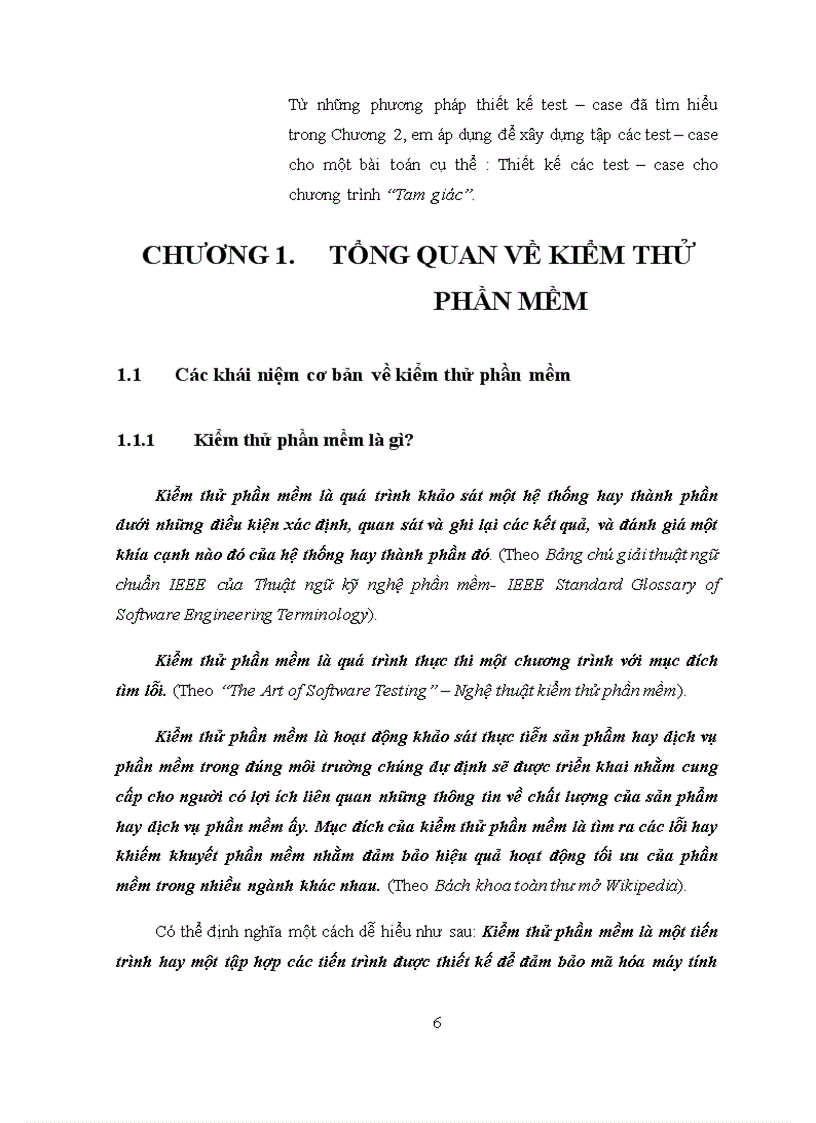 image for page Thiết kế test case trong kiểm thử phần mềm