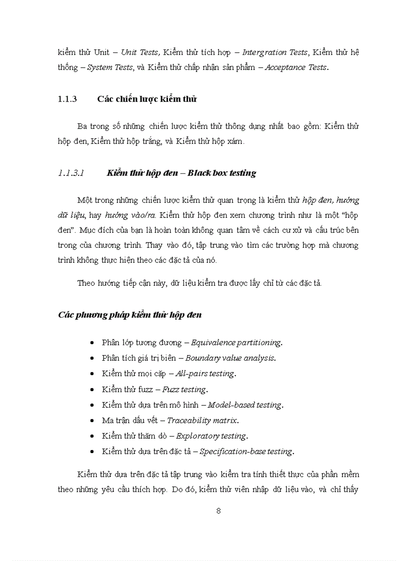 image for page Thiết kế test case trong kiểm thử phần mềm