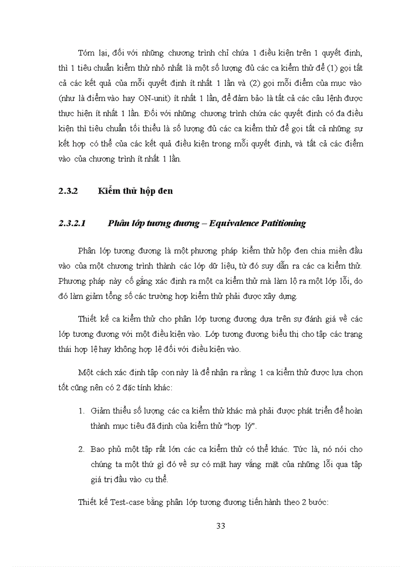image for page Thiết kế test case trong kiểm thử phần mềm