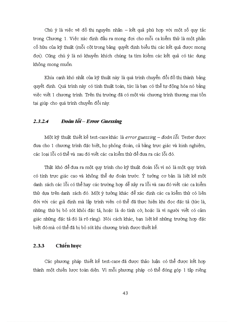 image for page Thiết kế test case trong kiểm thử phần mềm