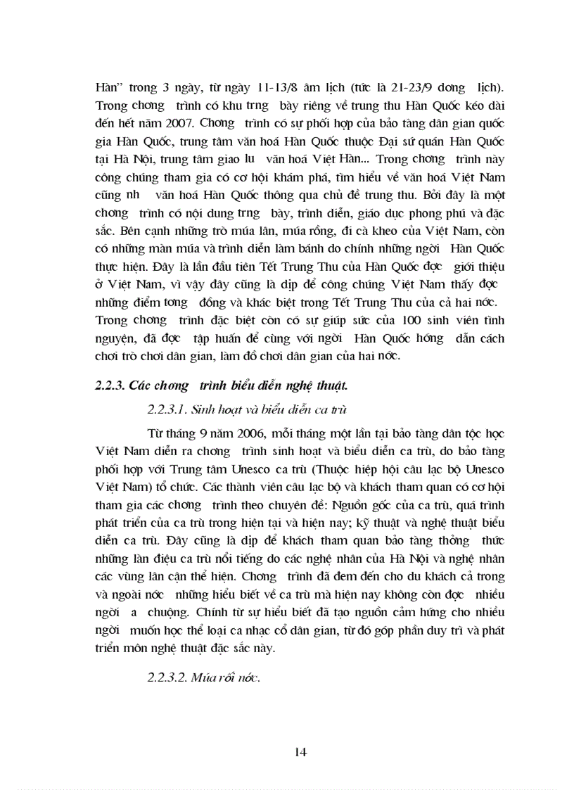 image for page Các chương trình của bảo tàng dân tộc học với hoạt động du lịch