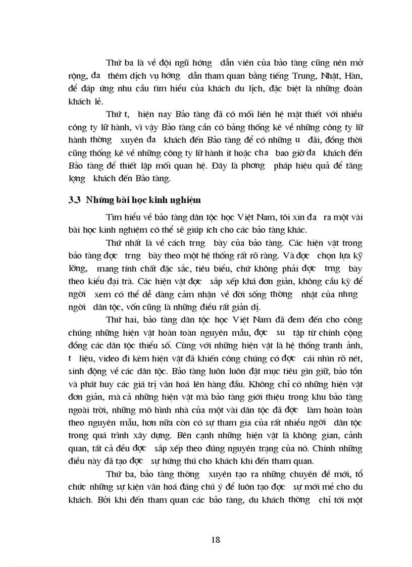 image for page Các chương trình của bảo tàng dân tộc học với hoạt động du lịch