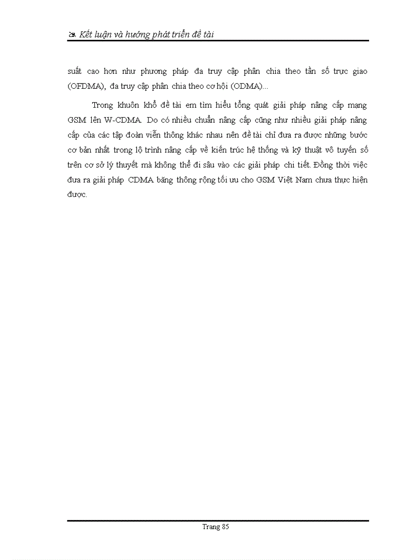 image for page Công nghệ WCDMA và giải pháp nâng cấp mạng GSM lên WCDMA