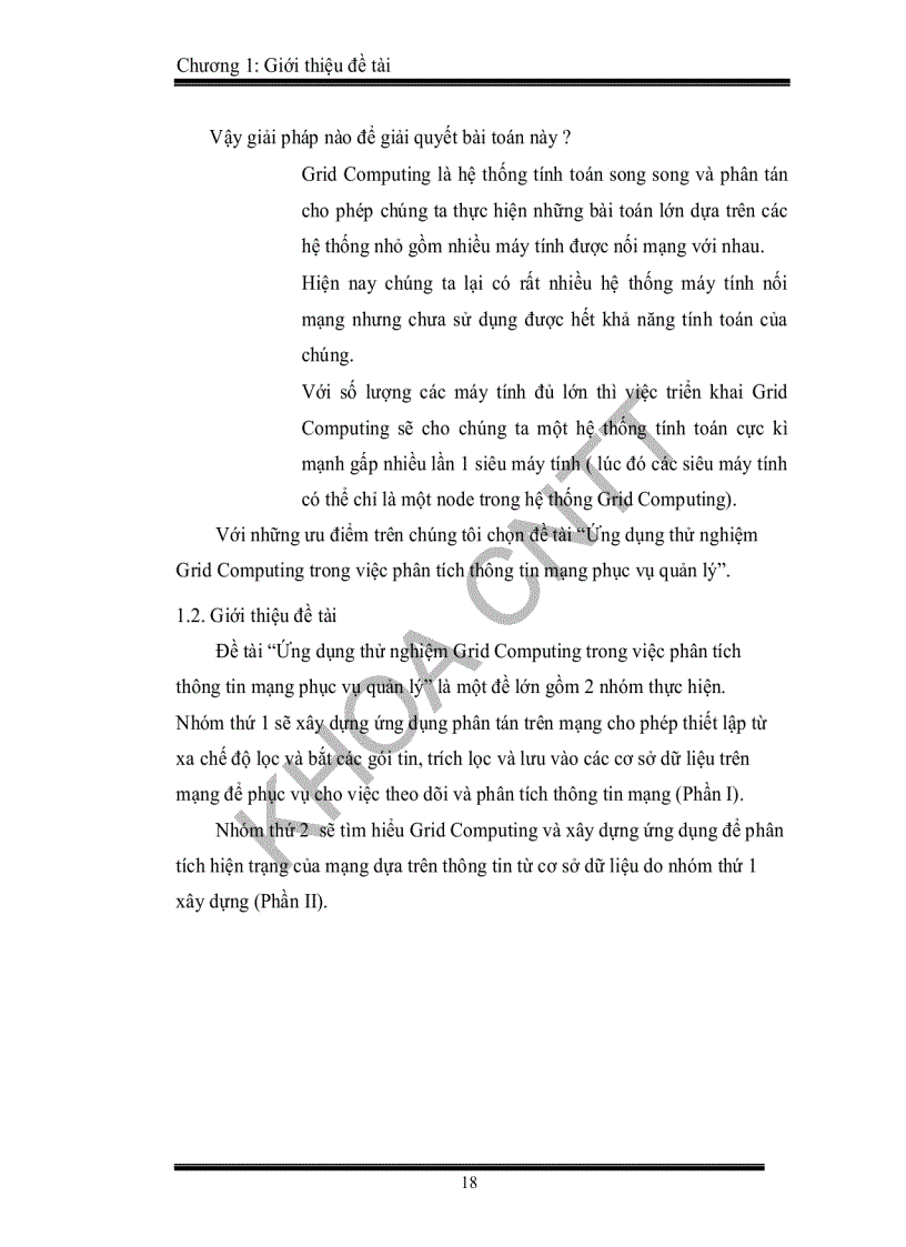 image for page Xây dựng ứng dụng bắt gói tin cho việc phân tích thông tin mạng phục vụ quản lí