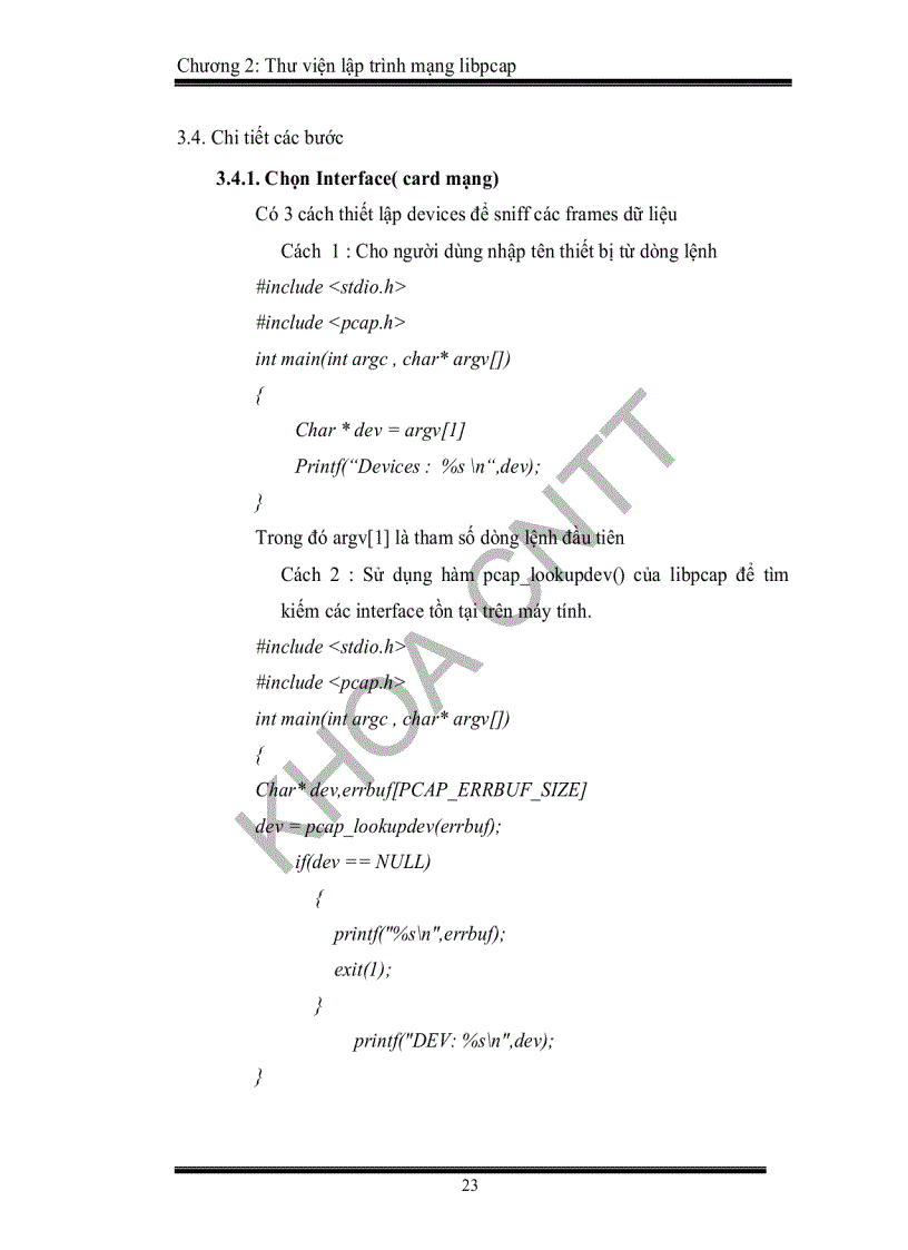 image for page Xây dựng ứng dụng bắt gói tin cho việc phân tích thông tin mạng phục vụ quản lí