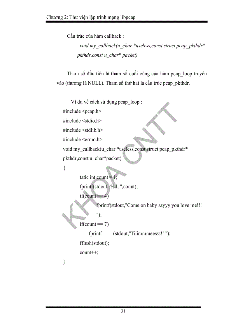 image for page Xây dựng ứng dụng bắt gói tin cho việc phân tích thông tin mạng phục vụ quản lí