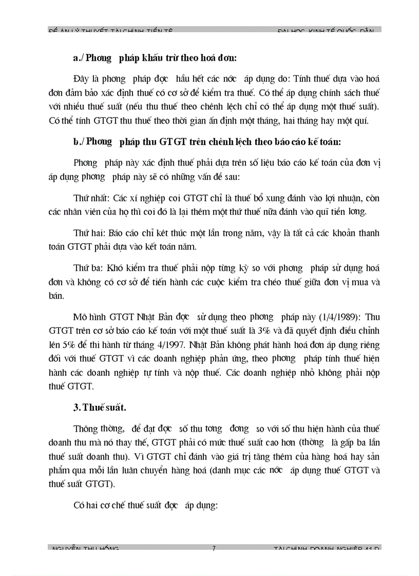 image for page Một số vấn đề về thuế giá trị gia tăng